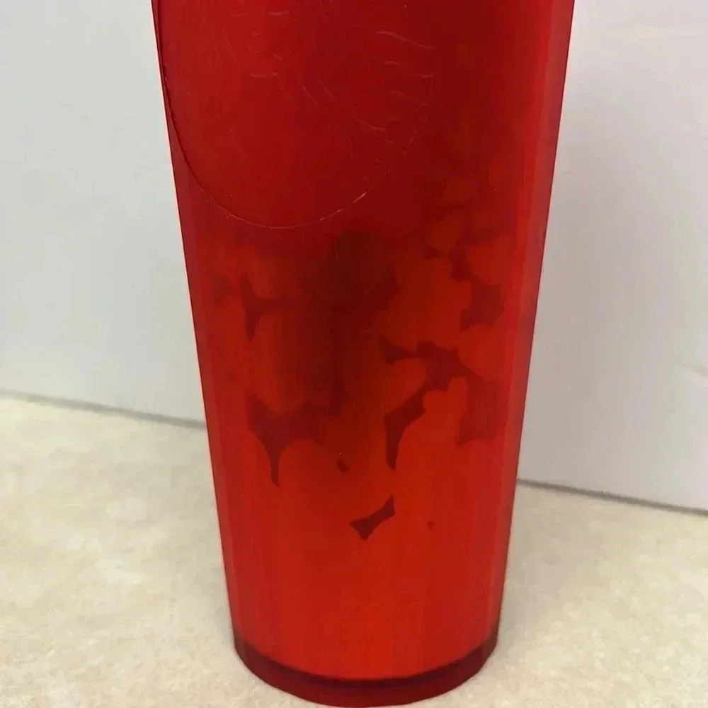Starbucks Red Soft Touch‎ Valentines Dome Tumbler 2020